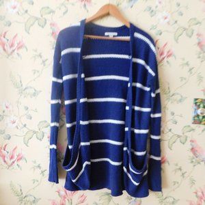 🦅 American Eagle Blue & White Cardigan